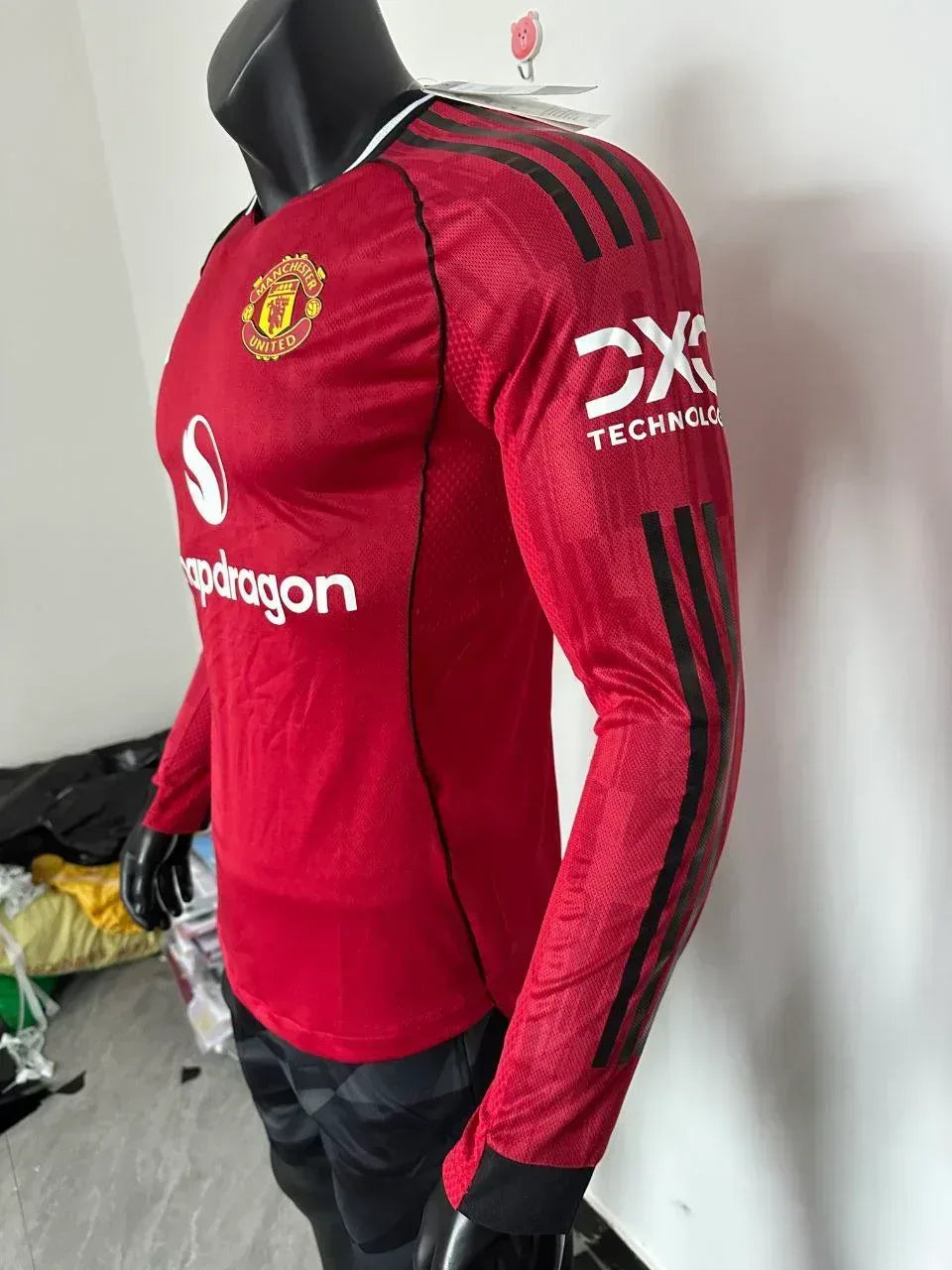 Manchester United 25/26 Home Jersey Long Sleeve - Nafan Collection