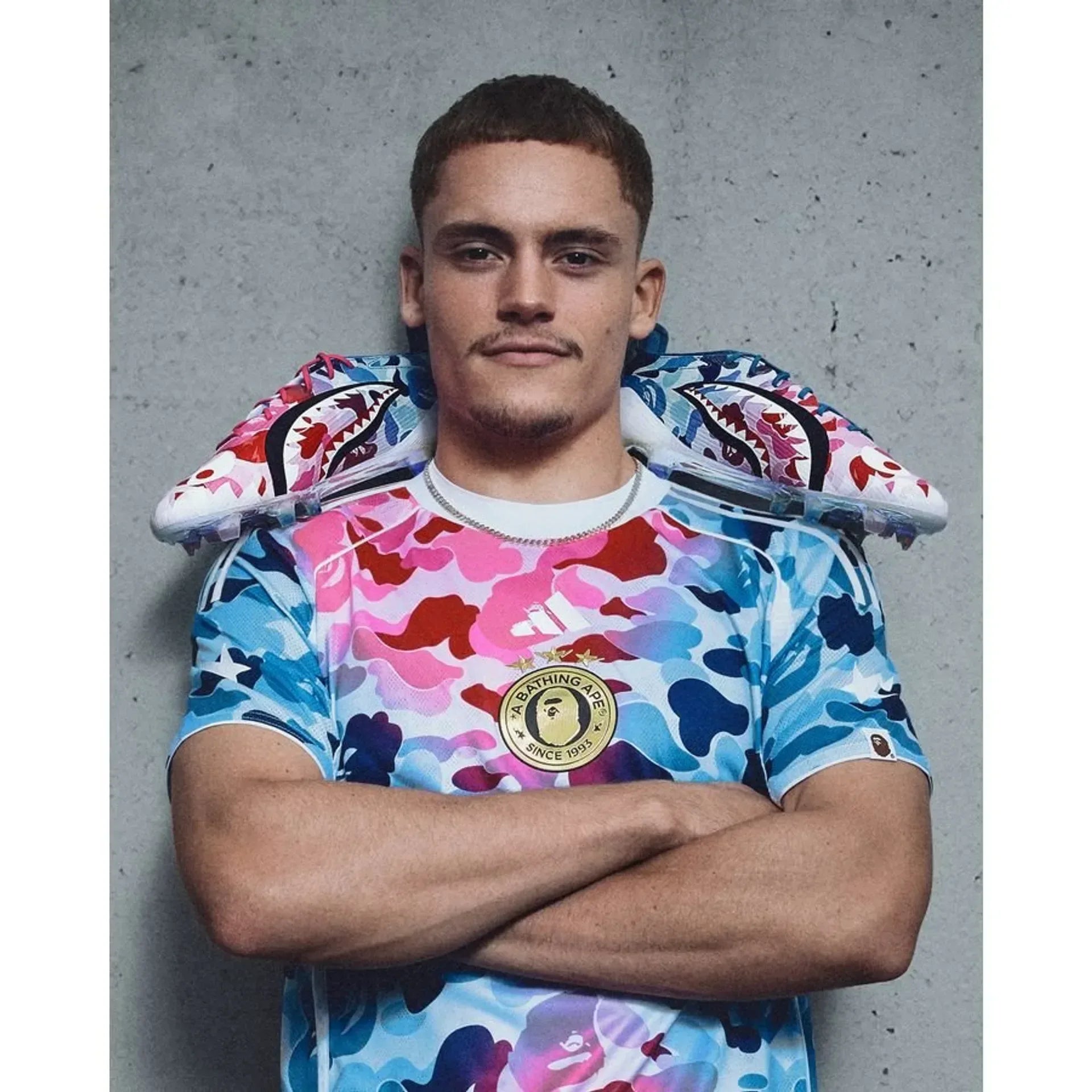 Adidas X Bape FB Jersey Short Sleeve - Nafan Collection