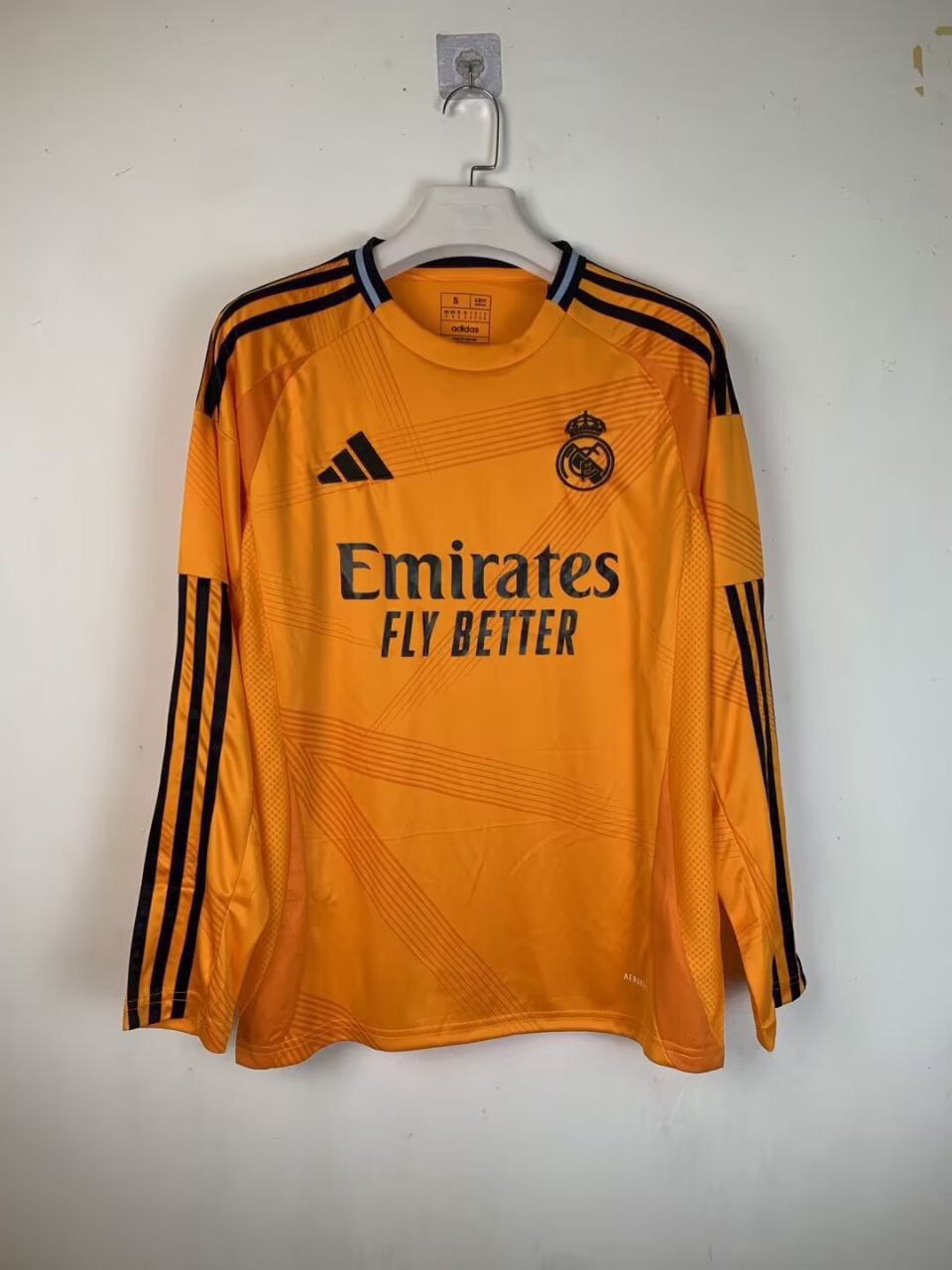 Real Madrid 24/25 Away Shirt Long Sleeve