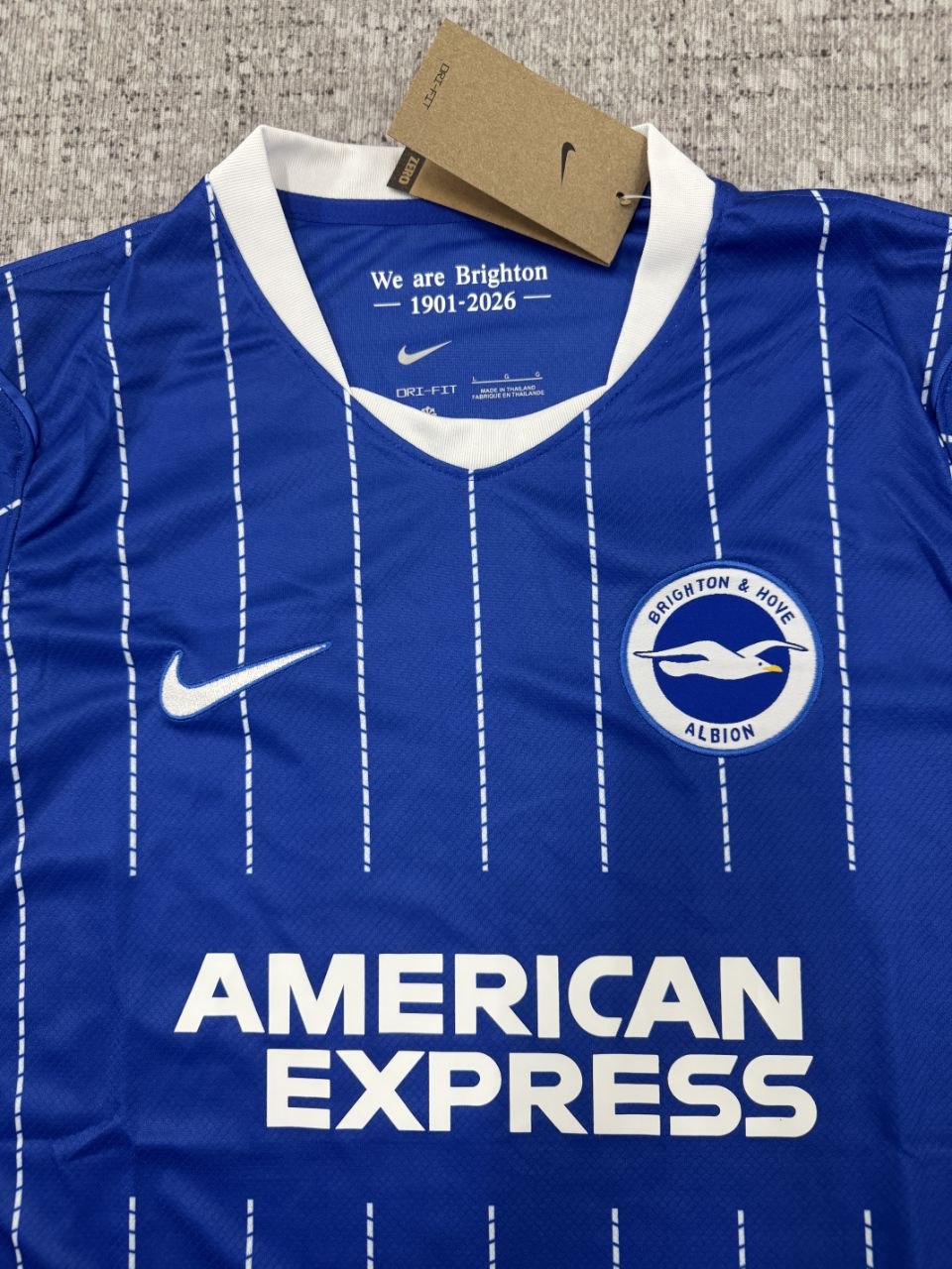 Brighton & Hove Albion 26/27 Home Shirt Short Sleeve