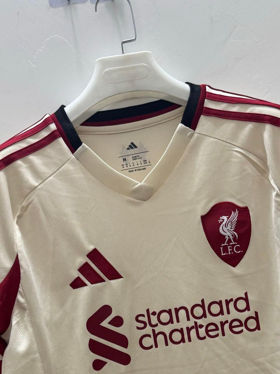 Liverpool FC 25/26 Away Shirt Long Sleeve - Nafan Collection