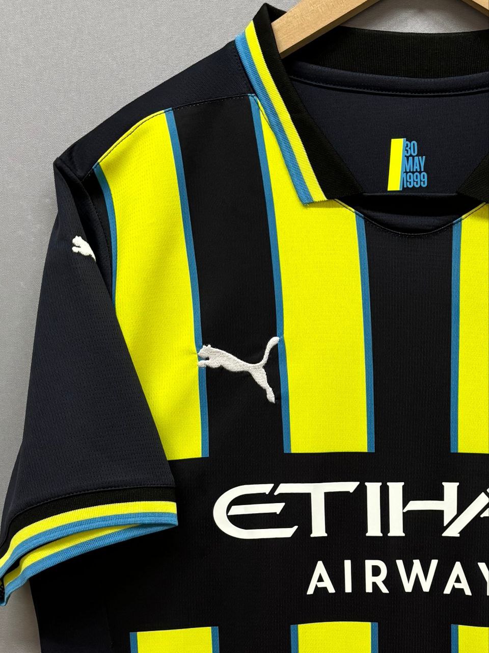 Manchester City 24/25 Away Shirt Short Sleeve