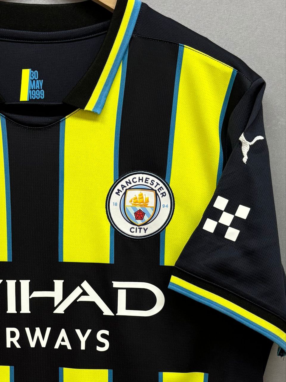 Manchester City 24/25 Away Shirt Short Sleeve
