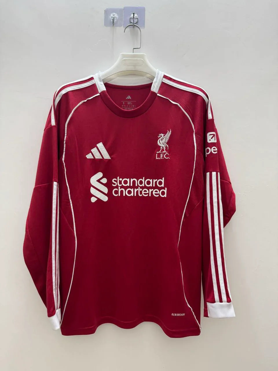 Liverpool FC 25/26 Home Shirt Long Sleeve - Nafan Collection