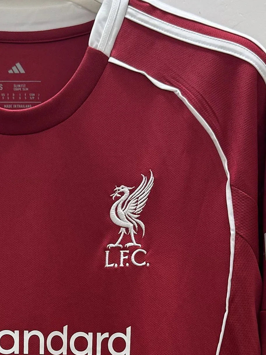 Liverpool FC 25/26 Home Shirt Long Sleeve - Nafan Collection