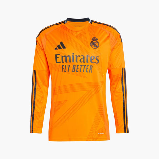 Real Madrid 24/25 Away Shirt Long Sleeve