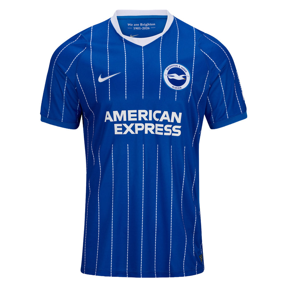 Brighton & Hove Albion 26/27 Home Shirt Short Sleeve