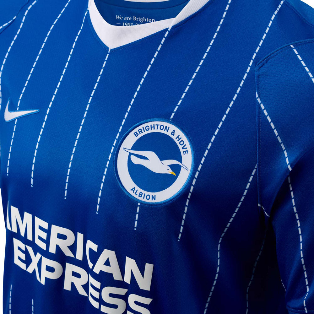 Brighton & Hove Albion 26/27 Home Shirt Short Sleeve