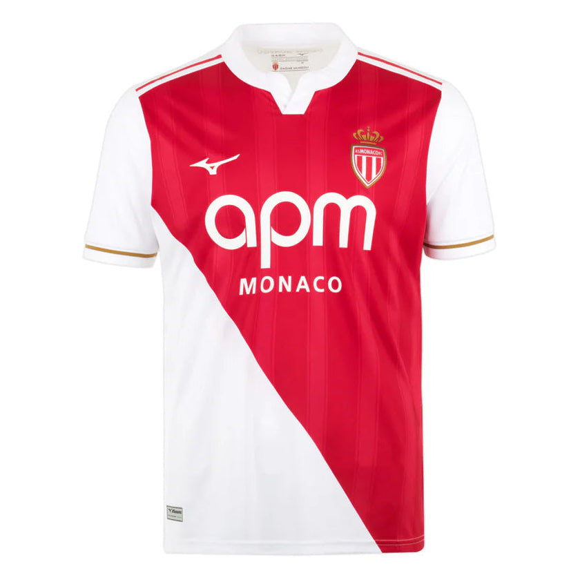 AS Monaco 25/26 Home Jersey Short Sleeve