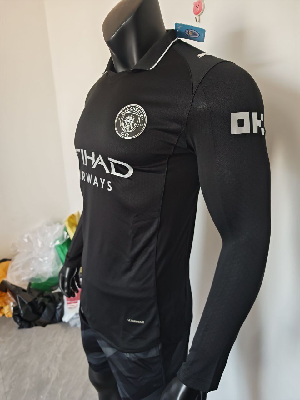 Manchester City 25/26 Away Jersey Long Sleeve