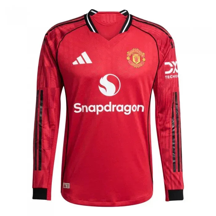 Manchester United 24/25 Home Jersey Long Sleeve - Nafan Collection