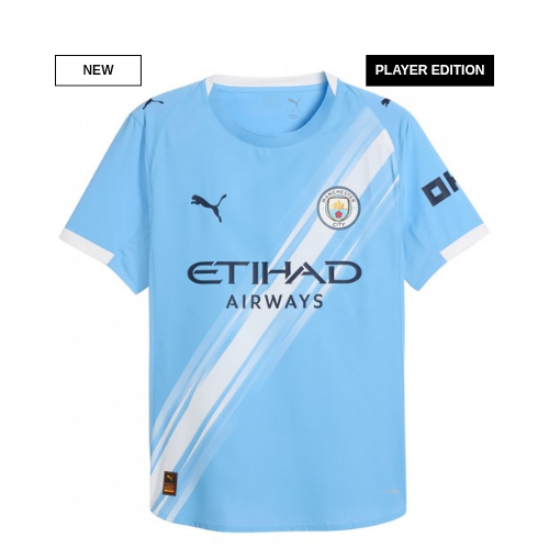 Manchester City 25/26 Home Jersey Short Sleeve