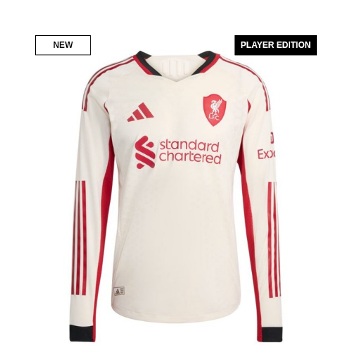 Liverpool FC 25/26 Away Jersey Long Sleeve