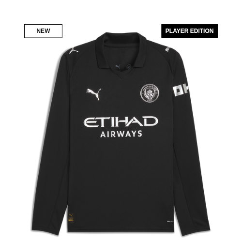 Manchester City 25/26 Away Jersey Long Sleeve