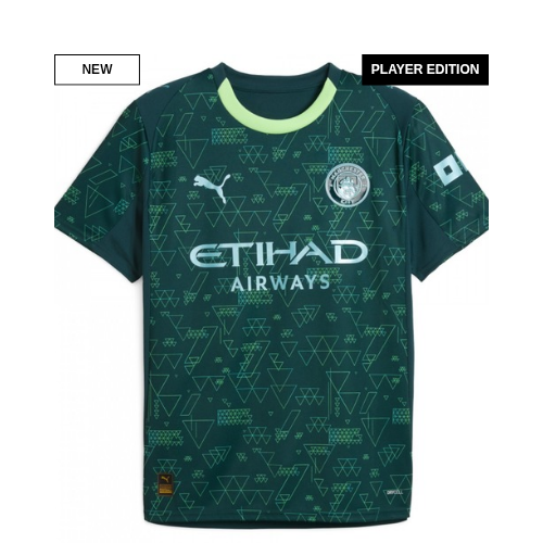 Manchester City 25/26 Fourth Jersey Short Sleeve