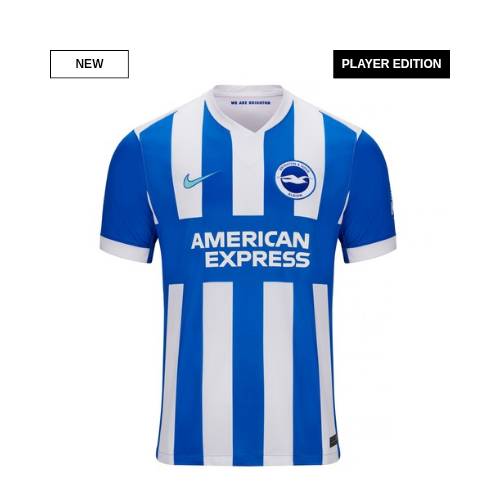 Brighton & Hove Albion 25/26 Home Jersey Short Sleeve
