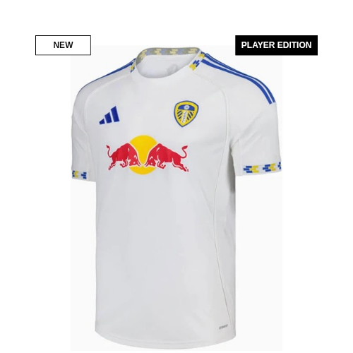 Leeds United 25/26 Home Jersey Short Sleeve