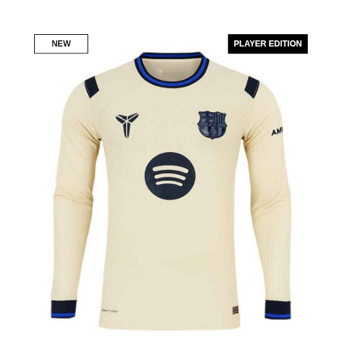 FC Barcelona 25/26 Away Jersey Long Sleeve