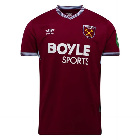 West Ham United 25/26 Home Jersey Short Sleeve - Nafan Collection