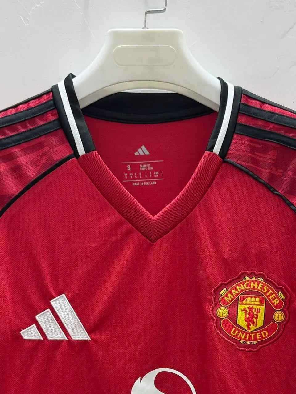 Manchester United 25/26 Home Shirt Long Sleeve - Nafan Collection
