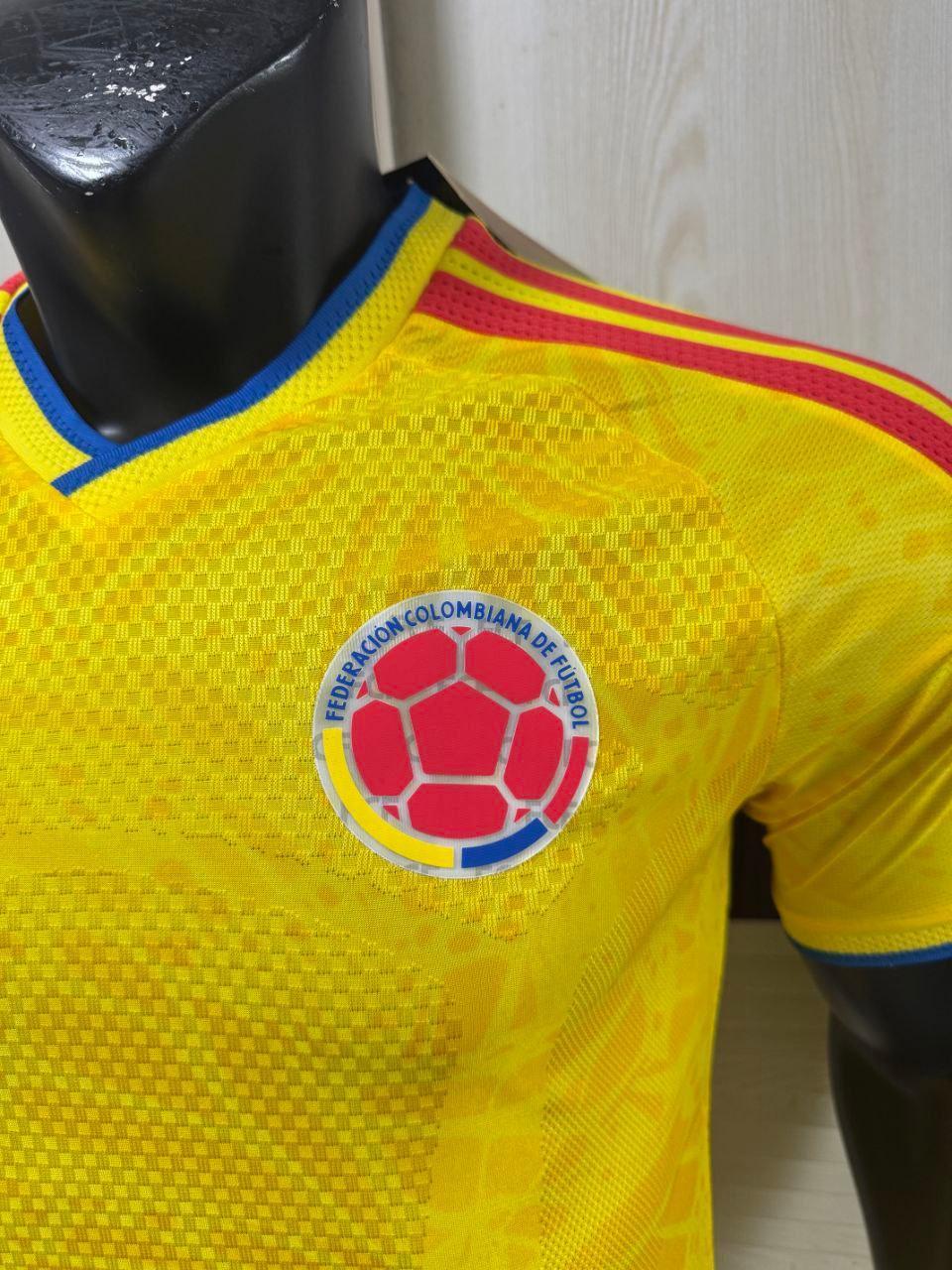 Colombia 2026 World Cup Home Jersey Short Sleeve - Nafan Collection