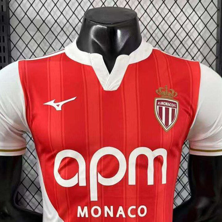 AS Monaco 25/26 Home Jersey Short Sleeve