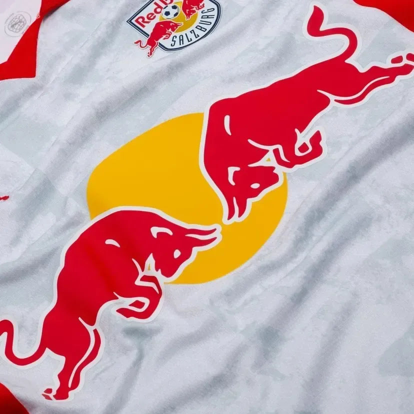 RB Salzburg 25/26 Home Jersey Short Sleeve - Nafan Collection
