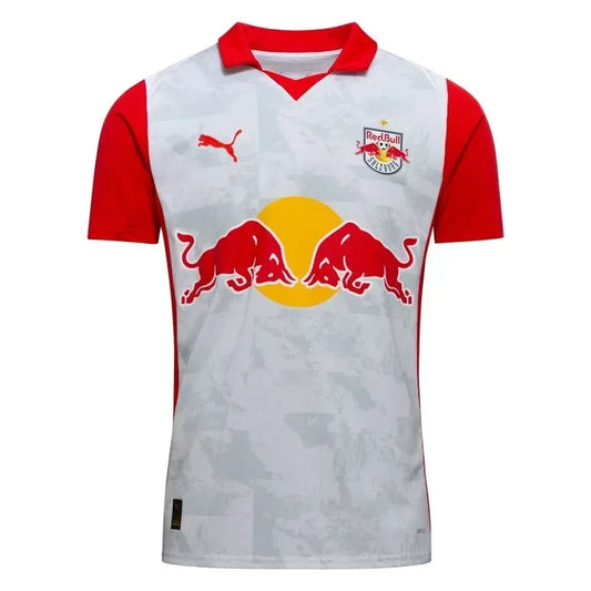 RB Salzburg 25/26 Home Jersey Short Sleeve - Nafan Collection