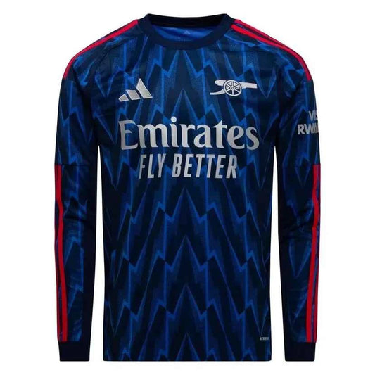 Arsenal 25/26 Away Shirt Long Sleeve - Nafan Collection