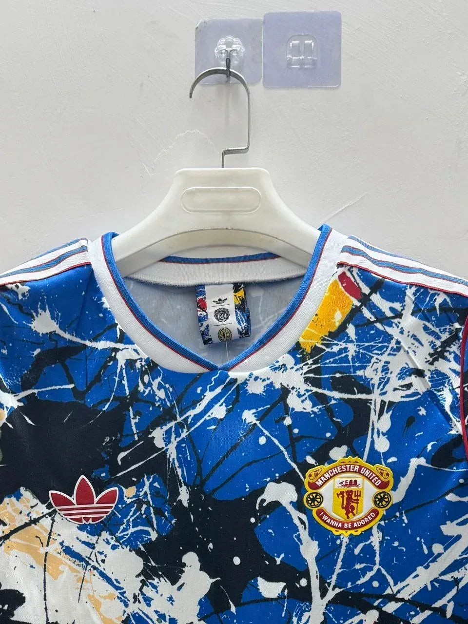 Manchester United X Stone Roses Shirt Long Sleeve - Nafan Collection