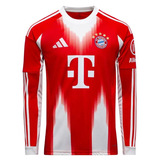 Bayern Munich 25/26 Home Jersey Long Sleeve
