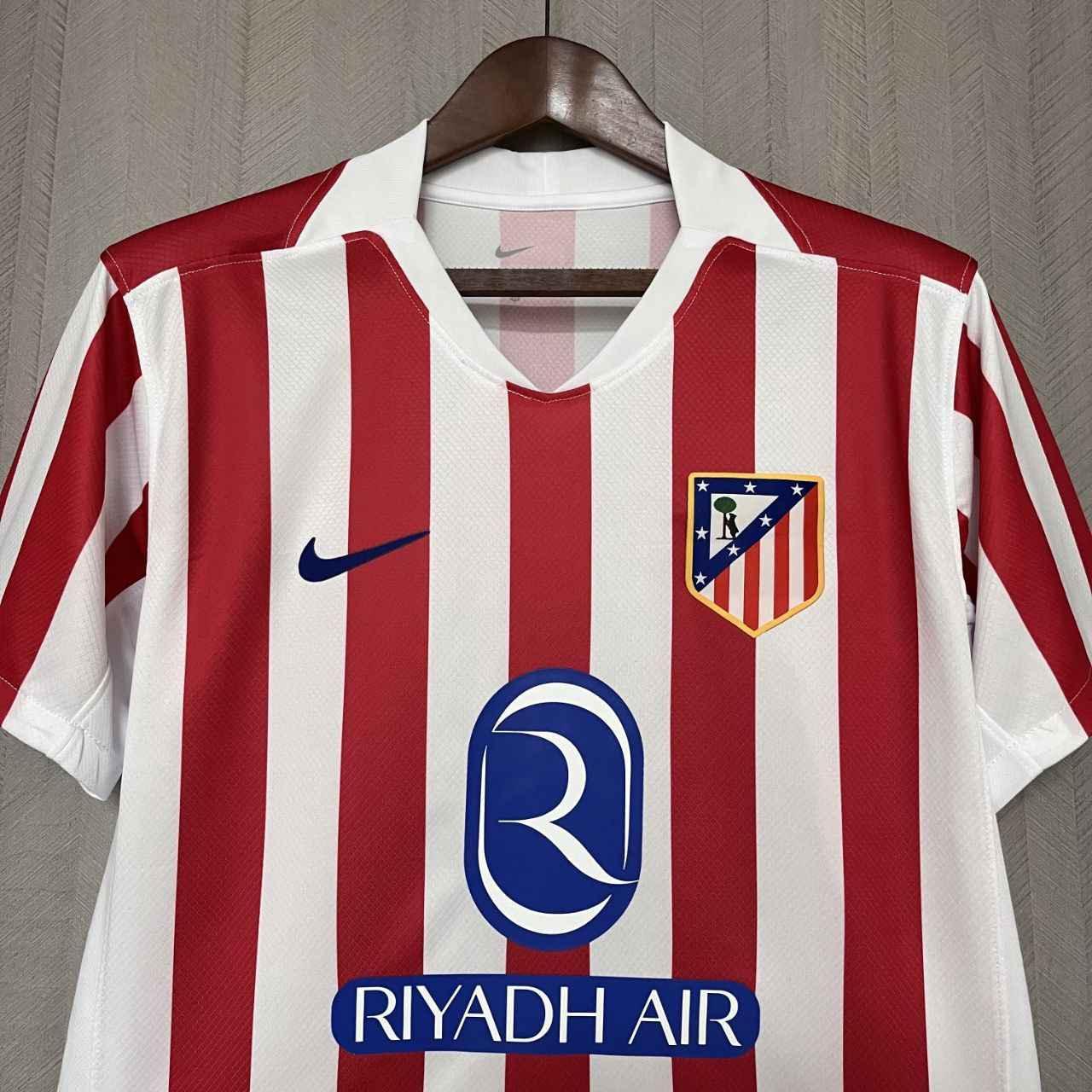 Atletico Madrid 25/26 Home Shirt Short Sleeve