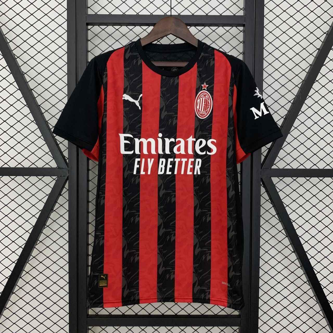 AC Milan 25/26 Home Shirt Short Sleeve