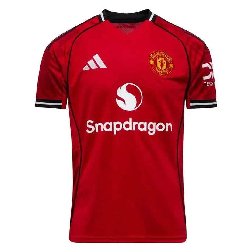 Manchester United 25/26 Home Shirt Short Sleeve - Nafan Collection
