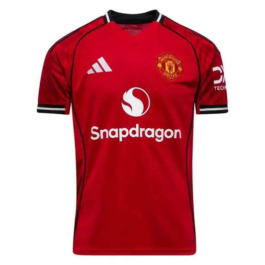Manchester United 25/26 Home Shirt Short Sleeve - Nafan Collection