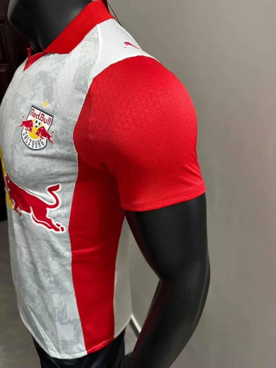 RB Salzburg 25/26 Home Jersey Short Sleeve - Nafan Collection