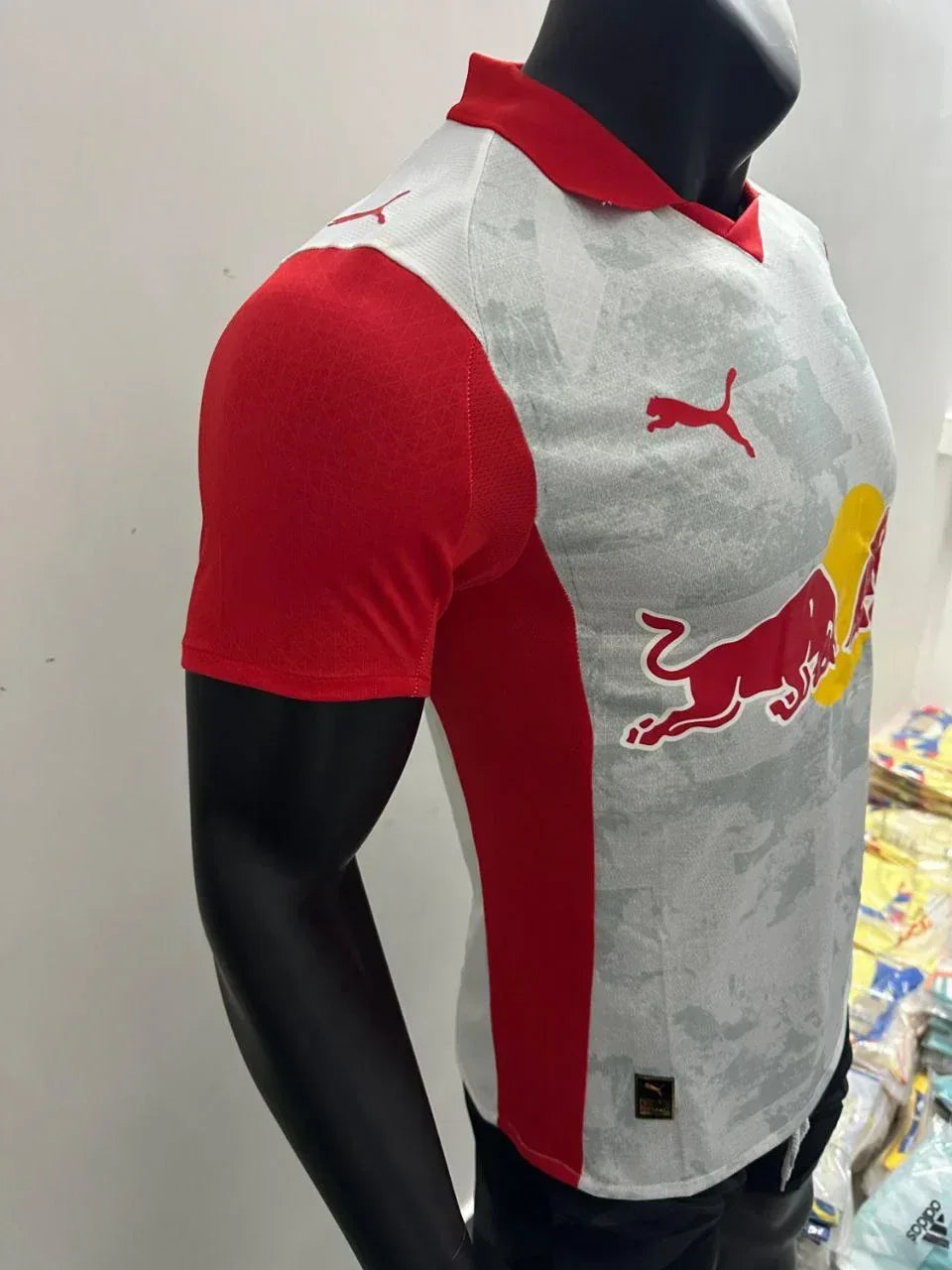 RB Salzburg 25/26 Home Jersey Short Sleeve - Nafan Collection