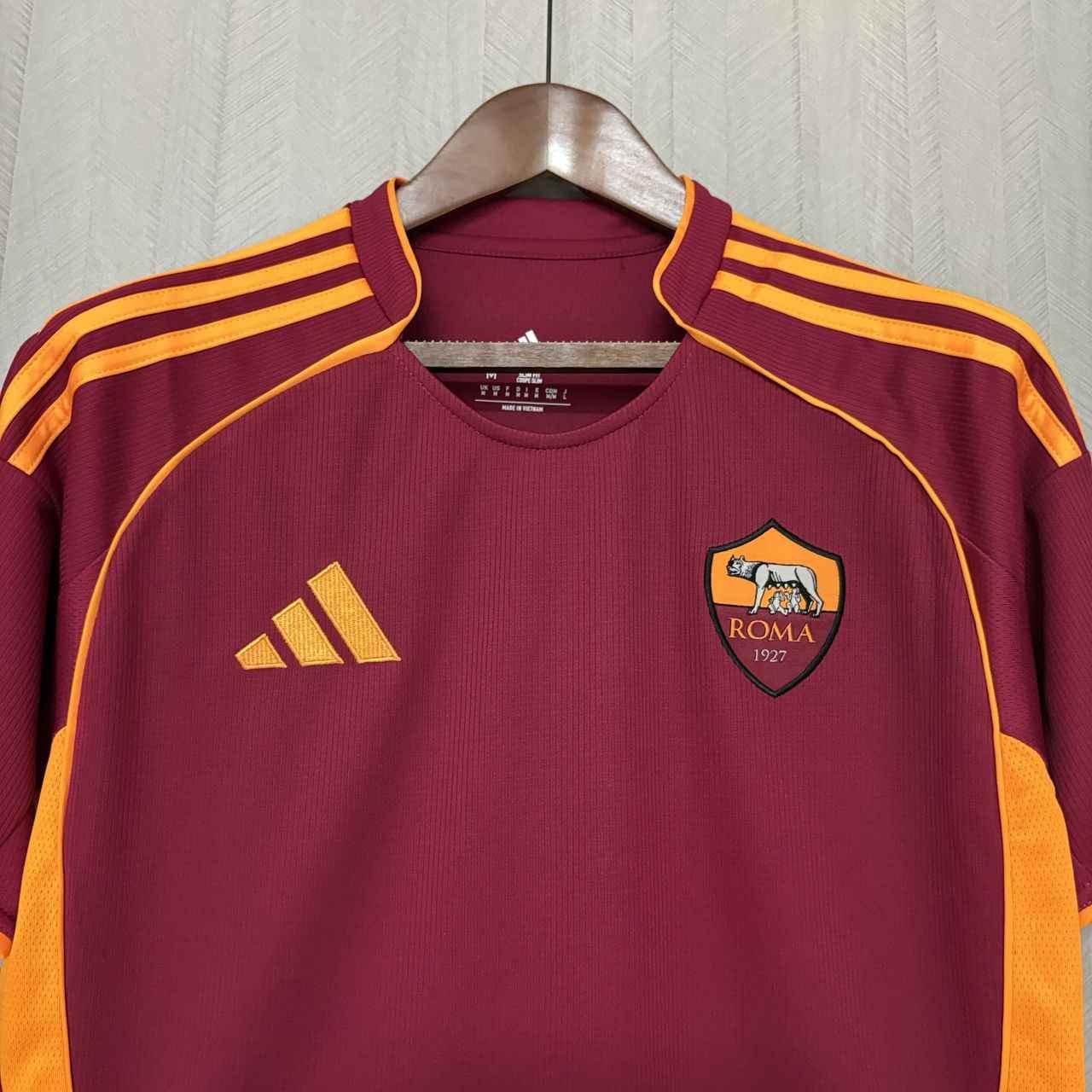 AS Roma 25/26 Home Shirt Short Sleeve