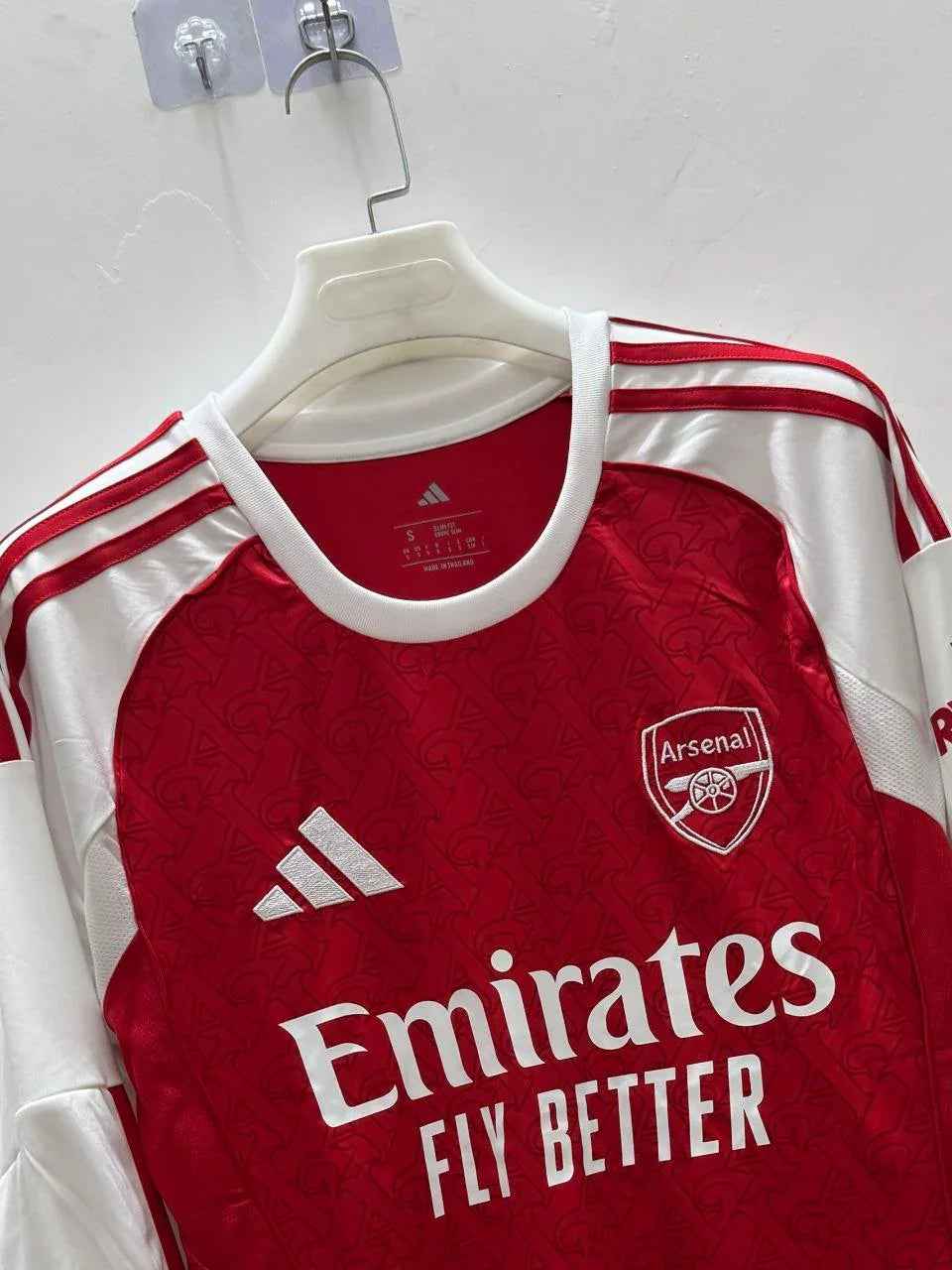 Arsenal 25/26 Home Shirt Long Sleeve - Nafan Collection