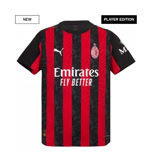 AC Milan 25/26 Home Jersey Short Sleeve