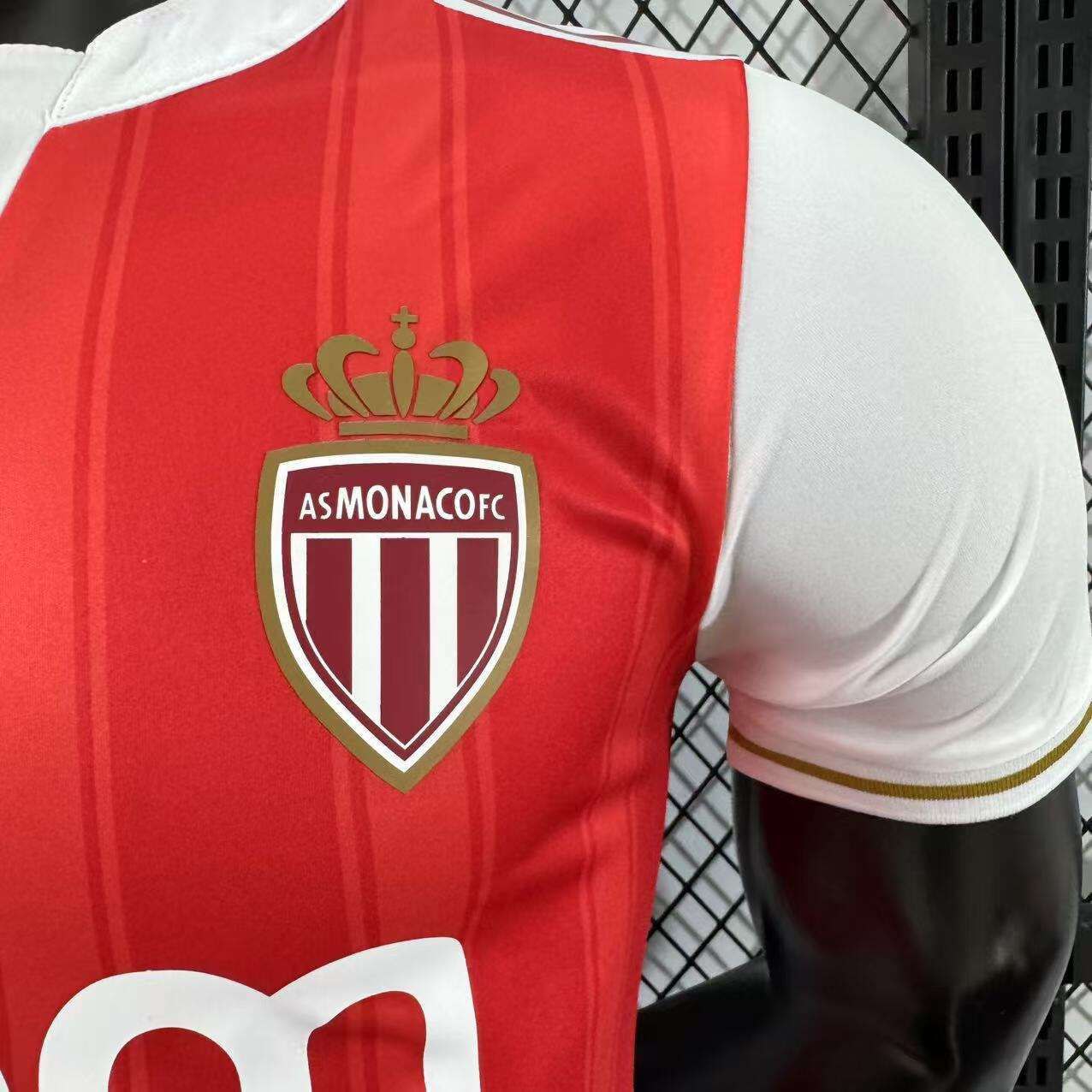 AS Monaco 25/26 Home Jersey Short Sleeve