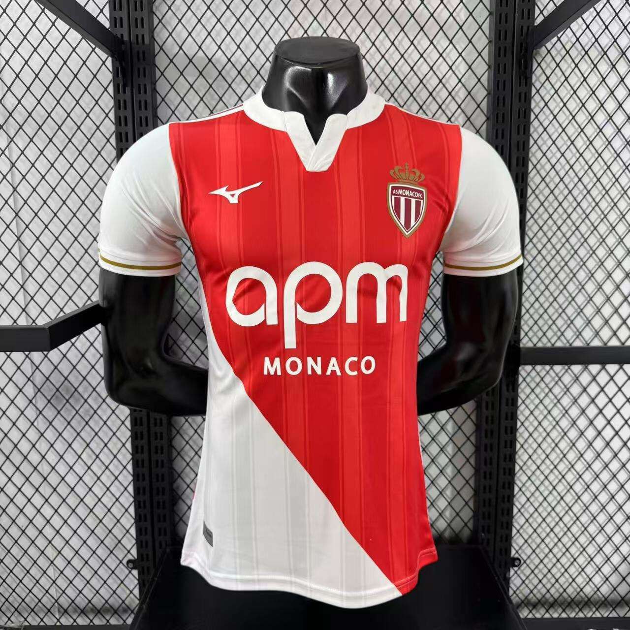 AS Monaco 25/26 Home Jersey Short Sleeve