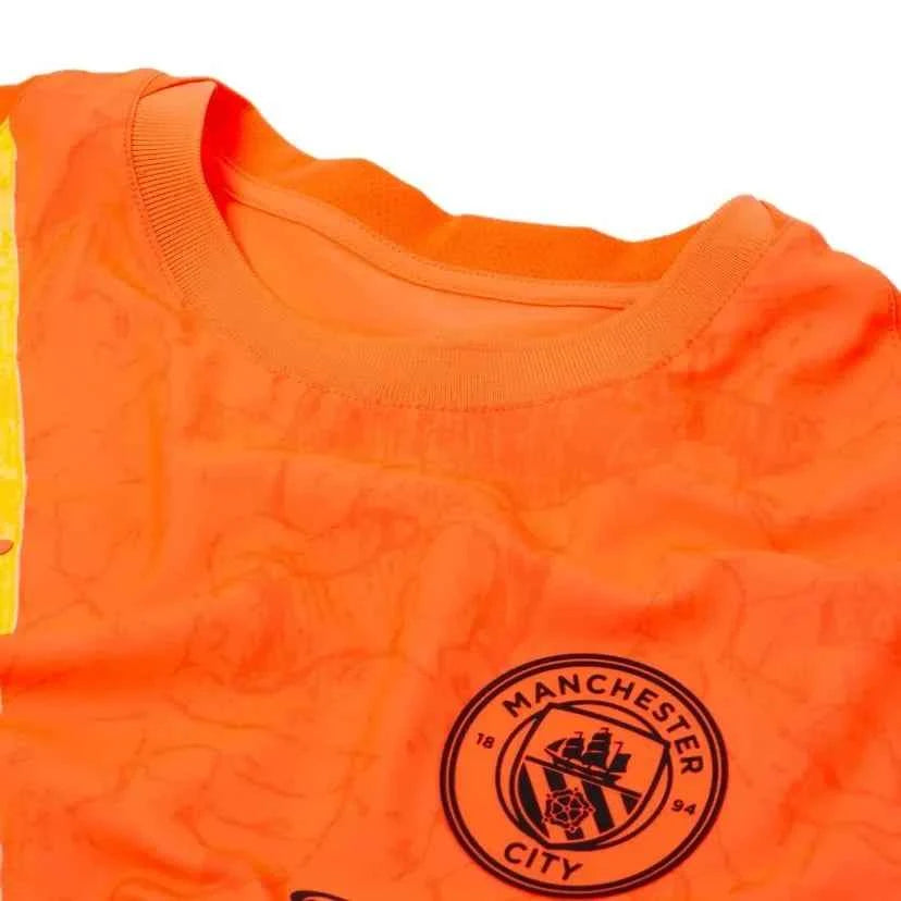 Manchester City 25/26 Home Kid Super Goalkeeper CWC Jersey Short Sleeve - Nafan Collection