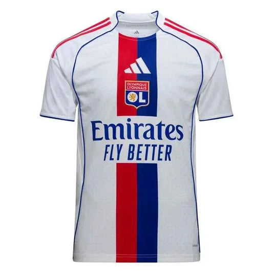 Olympique Lyonnais 25/26 Home Shirt Short Sleeve