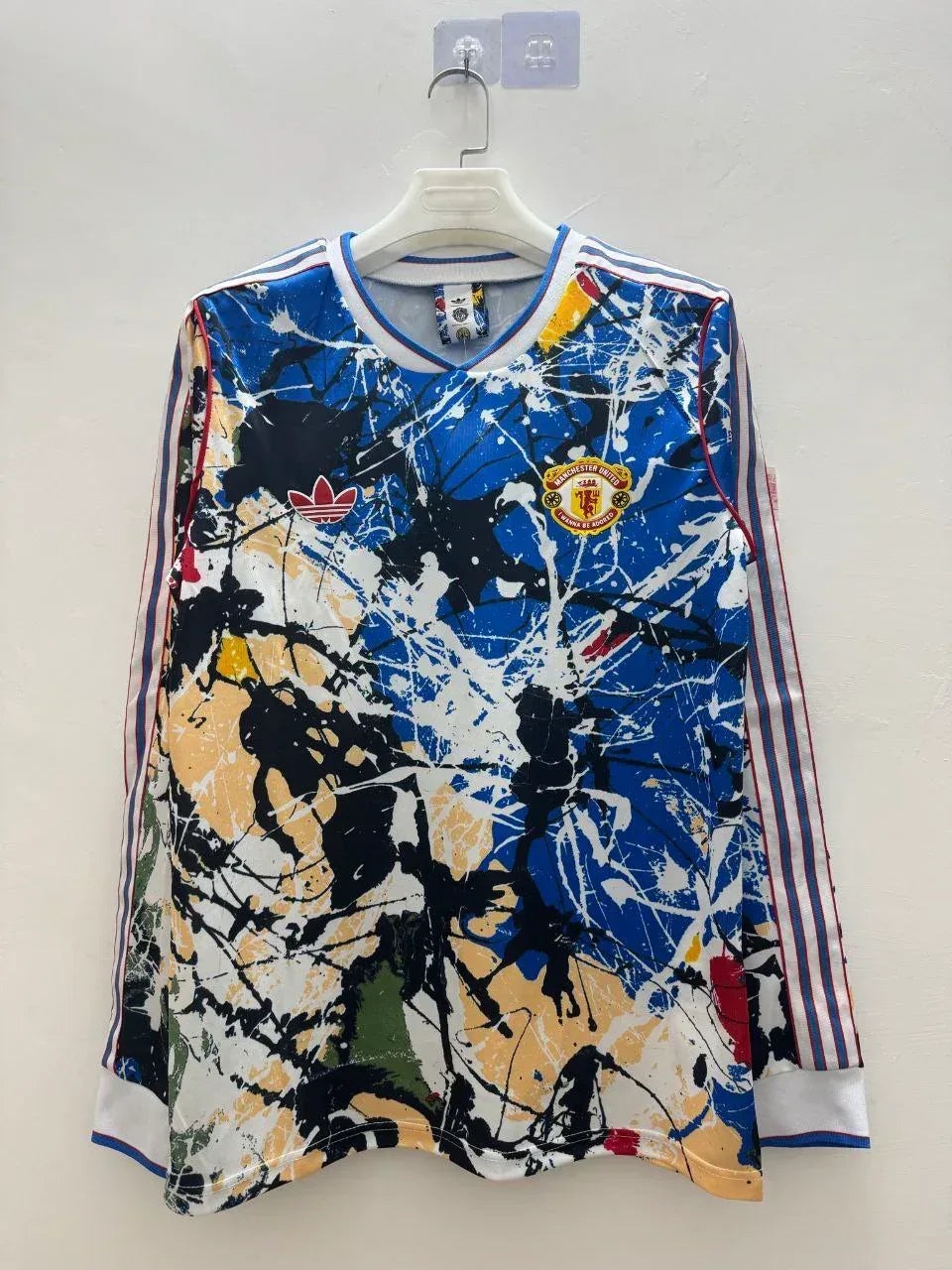 Manchester United X Stone Roses Shirt Long Sleeve - Nafan Collection
