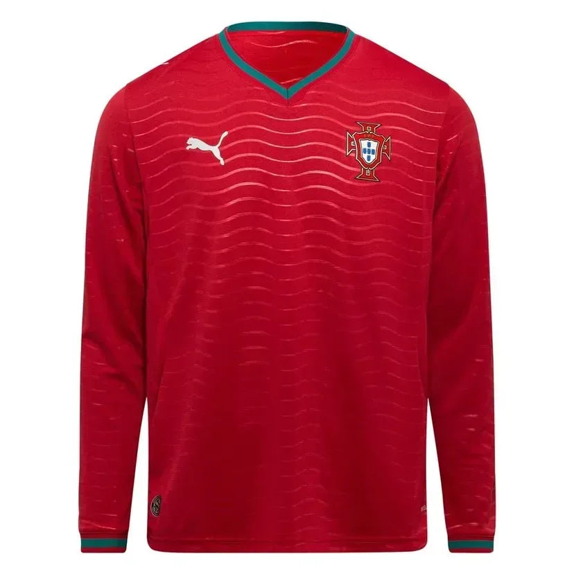 Portugal 2026 World Cup Home Jersey Long Sleeve - Nafan Collection
