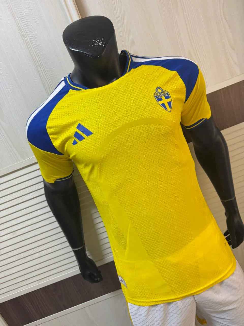 Sweden 2026 World Cup Home Jersey Short Sleeve - Nafan Collection