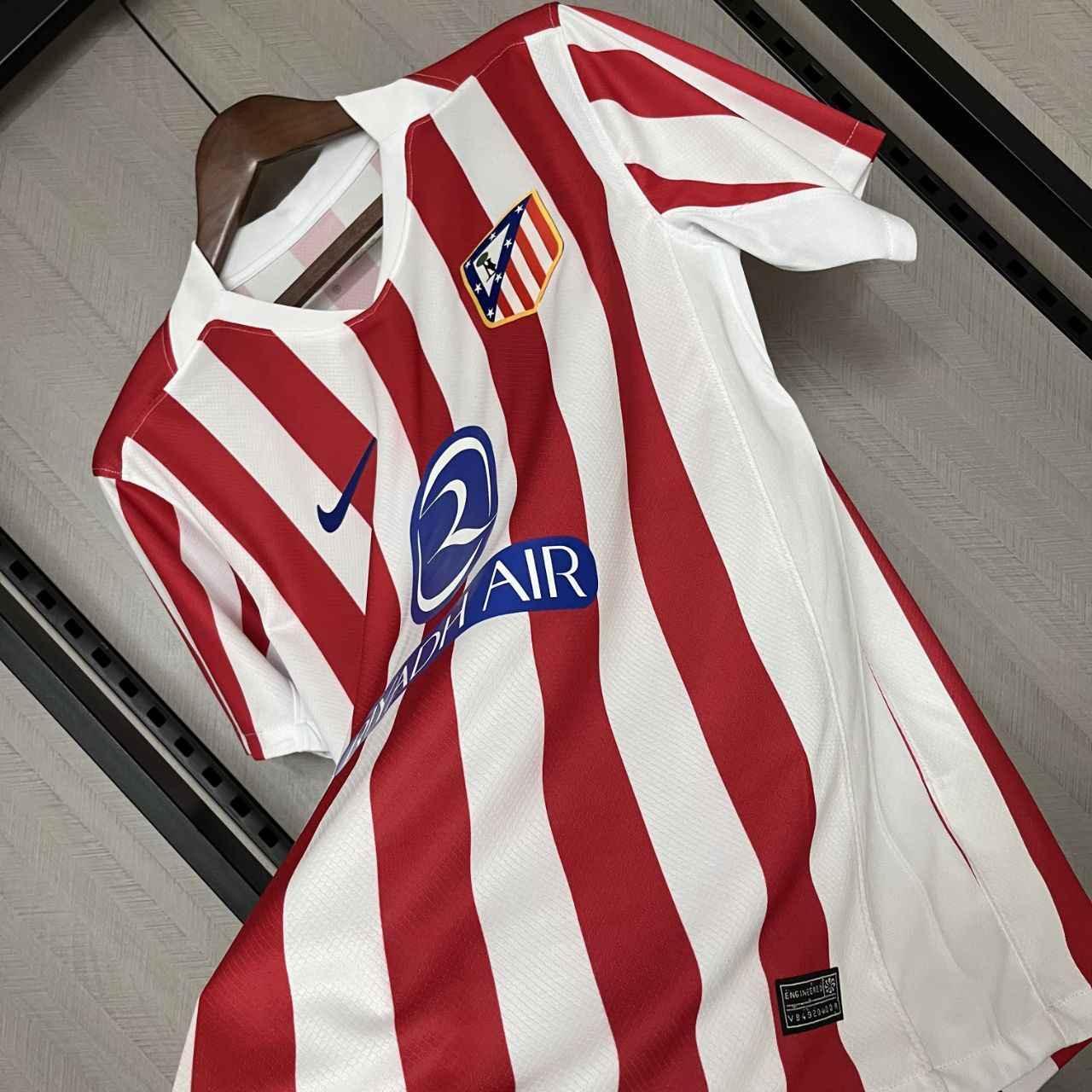 Atletico Madrid 25/26 Home Shirt Short Sleeve