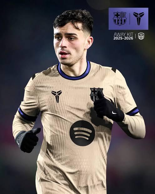 FC Barcelona 25/26 Away Jersey Long Sleeve - Nafan Collection