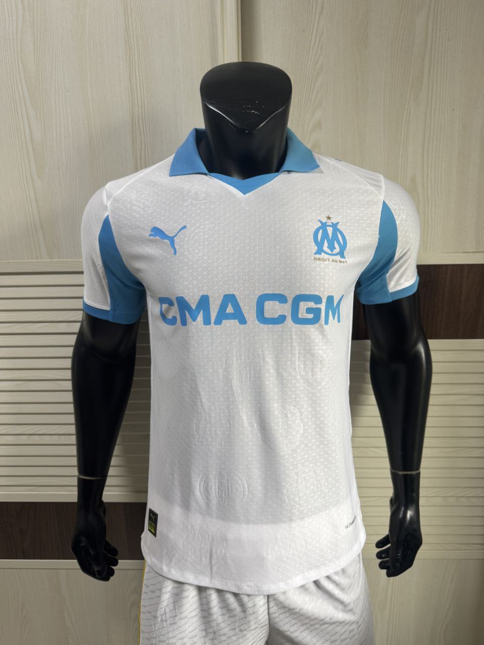 Olympique de Marseille 25/26 Home Jersey Short Sleeve
